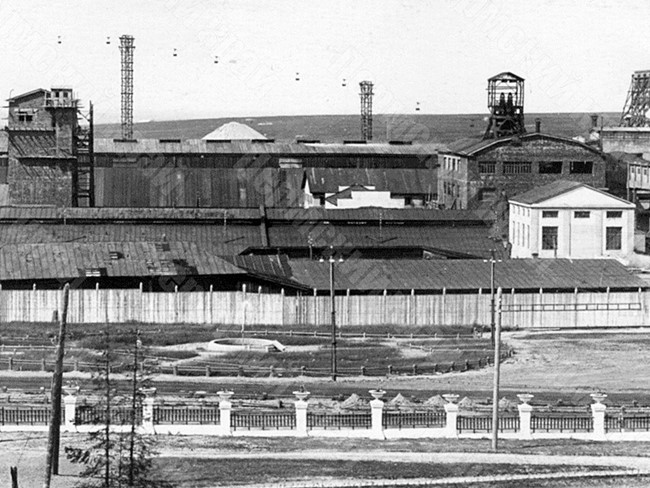 Здания цехов Соликамского калийного комбината