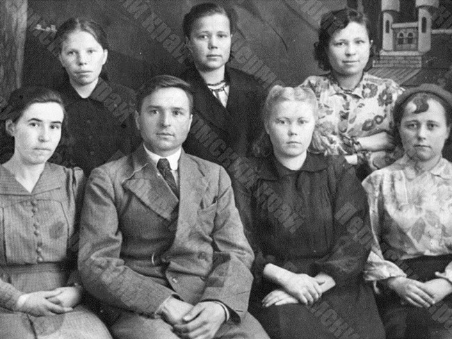 Группа сотрудников взрывслужбы Березниковского калийного комбината