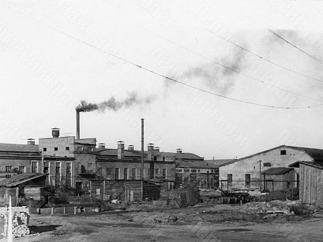 Building of Foundry No. 5 of the Molotov Shipbuilding Plant